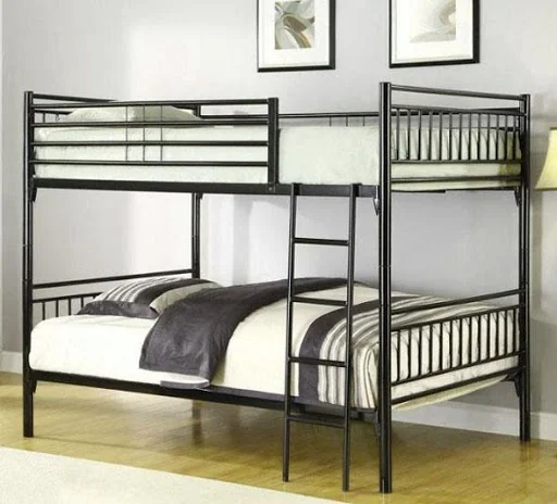 Minimalist Iron Bed Aesthetic