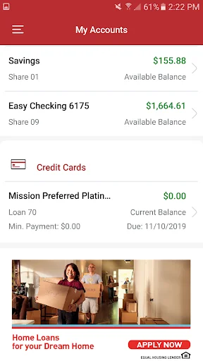 Mission Fed Mobile Banking screenshot 3