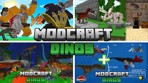 MOD Craft | Dinosaur Minecraft
