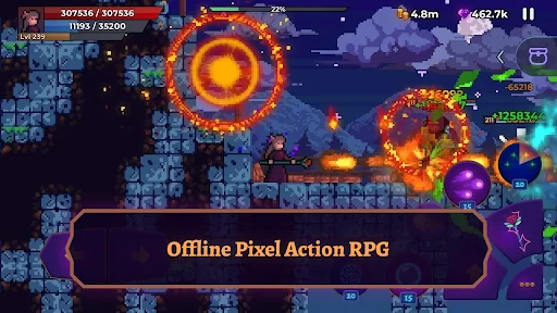 Moonrise Arena - Pixel RPG screenshot 1