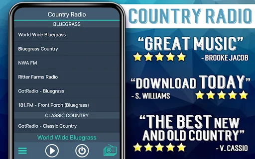 Country Radio Favorites screenshot 2