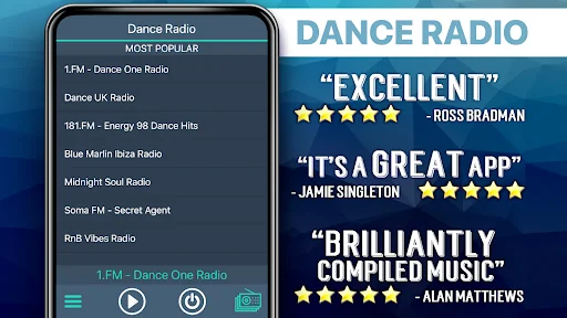 Dance Radio Favorites screenshot 2