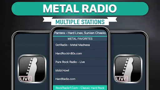 Metal Radio Favorites screenshot 1
