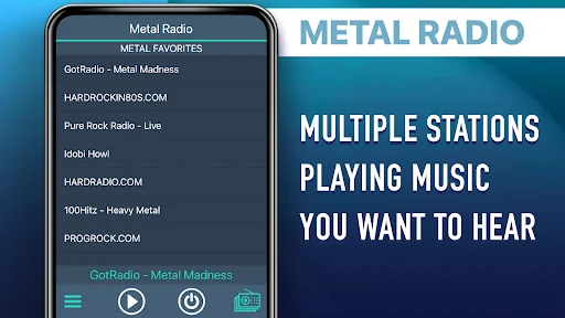 Metal Radio Favorites screenshot 4
