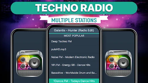 Techno Radio Favorites