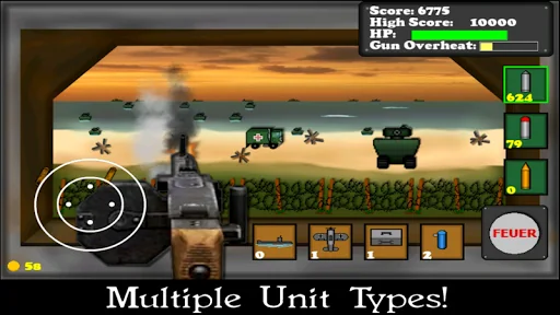 D-Day Gunner: WW2 Beach Battle screenshot 4