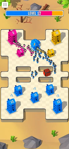 City War 3D - Crowd Battle screenshot 4