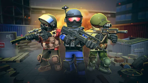 KUBOOM 3D: FPS Shooting Games screenshot 2