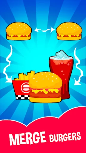Burger Restaurant: Food Merge