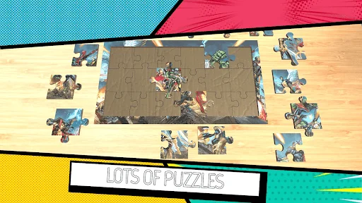 Superheroes Puzzles screenshot 3