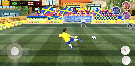 Goalie Wars Football Online screenshot 2