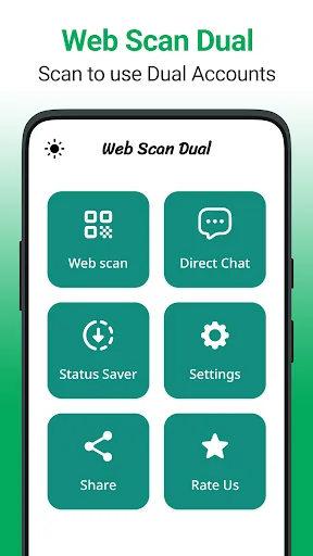 Web scan - dual account