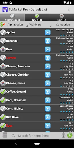 ToMarket Grocery Shopping