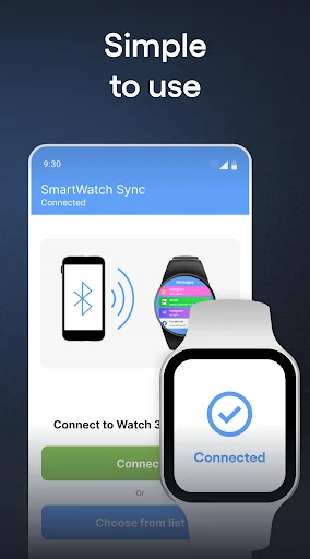SmartWatch & BT Sync Watch App screenshot 2