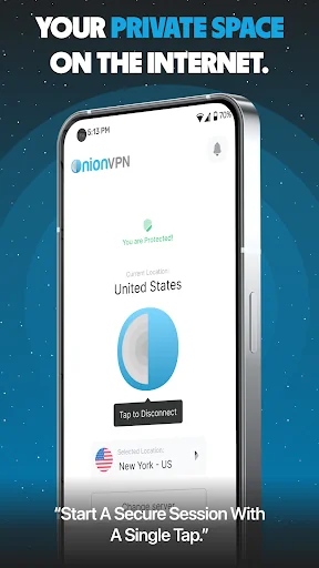 Onion VPN: Fast, Secure VPN screenshot 1