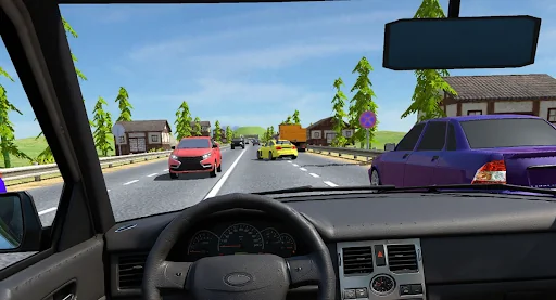 Russian Cars: Traffic