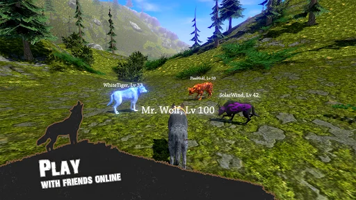 Wolf Simulator - Animal Games screenshot 3