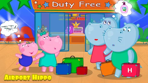 Hippo: Airport adventure screenshot 3