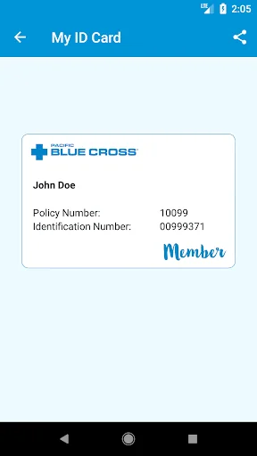 Pacific Blue Cross Mobile screenshot 3