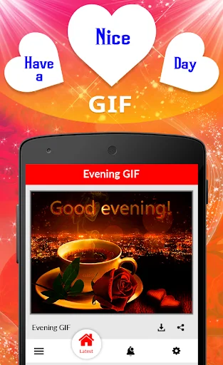 GIF Good Evening Greetings