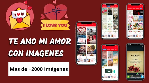 Te amo mi amor con imágenes screenshot 1