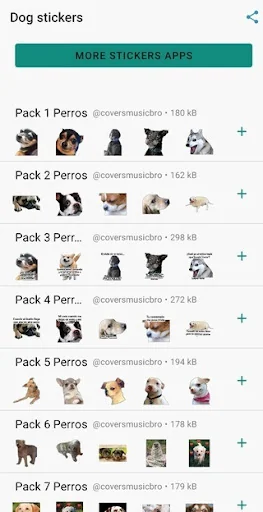 Stickers de perros / Dogs