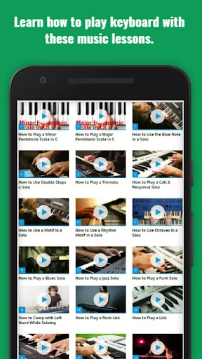 Piano Keyboard Lessons Guide screenshot 2