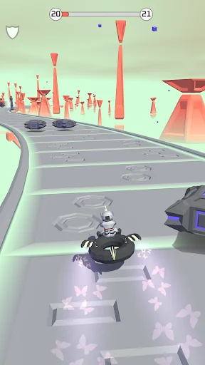 Bob's Cloud Race: Casual low p screenshot 4