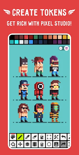 Pixel Studio: pixel art editor screenshot 3