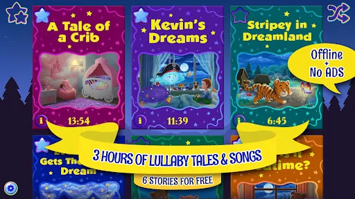 Bedtime Stories with Lullabies screenshot 1
