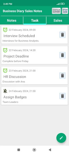 Business Diary Day Planner screenshot 1