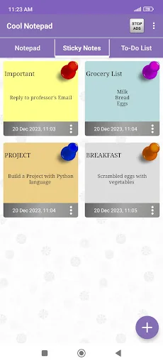 Notepad Rich Text Notes Editor screenshot 2