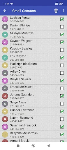 Delete all Phonebook Contacts screenshot 3