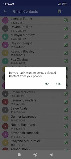 Delete all Phonebook Contacts screenshot 4