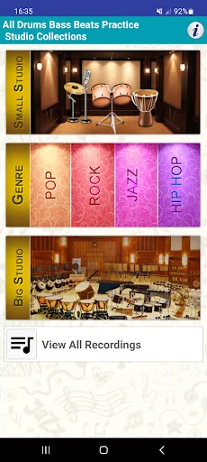 Drums Bass Beats Music Studio
