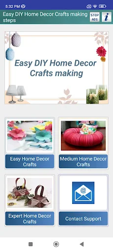 Easy Home Decor Crafts screenshot 1
