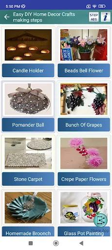 Easy Home Decor Crafts screenshot 2