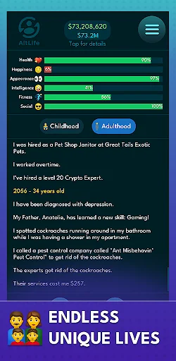 AltLife - Life Simulator
