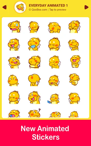 QooBee Agapi WAStickerApp