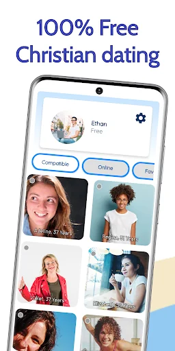 Christianical, dating chat app screenshot 2