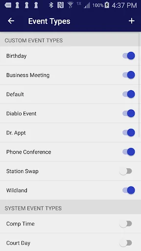 Spark Shift Work Calendar screenshot 4