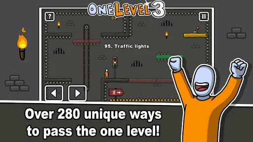 One Level 3 Stickman Jailbreak screenshot 2