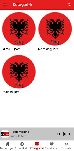 Radio Albania, Radio Shqiptare screenshot 3