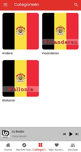 Radio Belgium, Belgium Radios