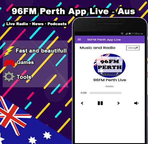 96FM Perth App Live Australia