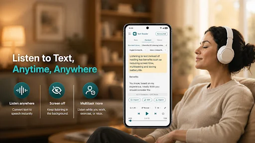 Text reader - text to voice screenshot 4
