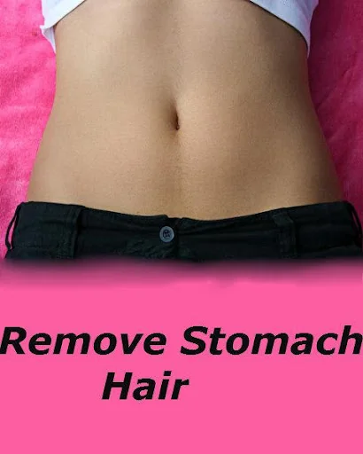 Remove Stomach Hair Tips