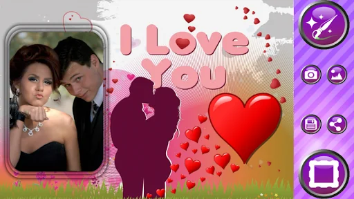 Romantic Photo Frames screenshot 1