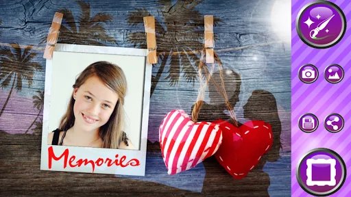 Romantic Photo Frames screenshot 3