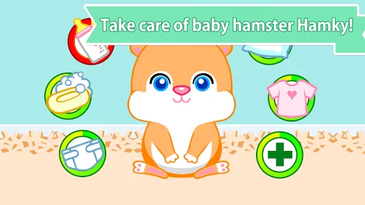 Baby Care : Hamky (hamster) screenshot 2